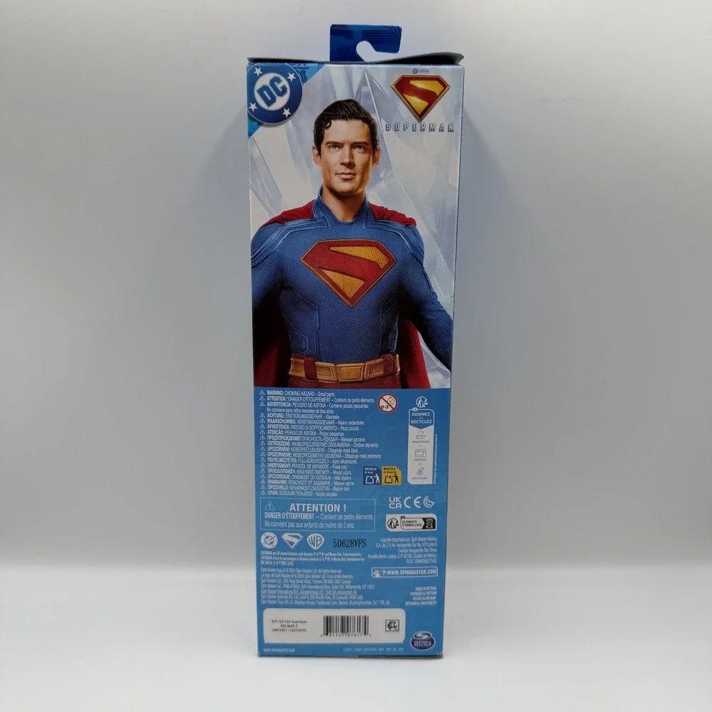 DC Superman 12 Inch Action Figure Spin Master David Corenswet Movie Edition New